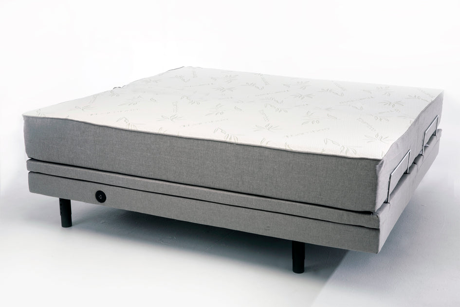 Powers Bamboo 11'' Gel Foam Mattress With Adjustable Frame Powers Bedding